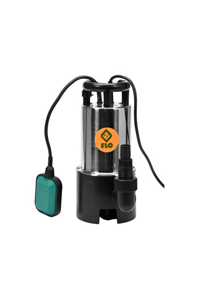 Flo Pompă submersibilă pentru apă murdară, oțel inoxidabil, 750W