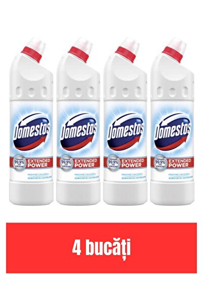 Domestos Domestos Extended Power White, 750 мл, x4