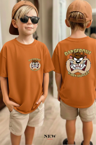 New Shine IMPRIMAT PERICOLOS UNISEX COPII tricou