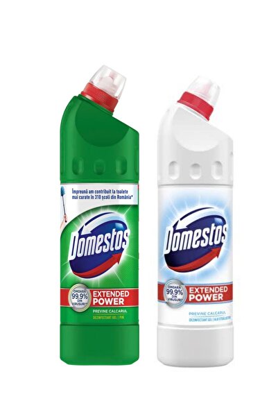 Domestos Domestos Pine Disinfectant + Extended Power White Set of 2