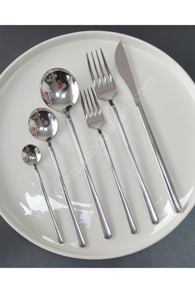 LeesHome 6 Person 36 Piece Boxed Cutlery Set 18/10 Stainless Steel 1,Quality ...