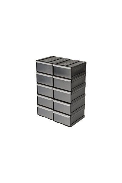 Vorel Organizator cu 10 sertare, 22,5x15,5x10 cm