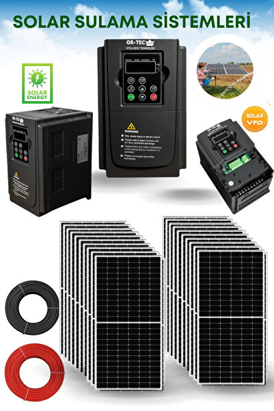 EnerjiStar 7.5KW 10HP SOLAR SULAMA SİSTEMİ 24 ADET GÜNEŞ PANELLİ