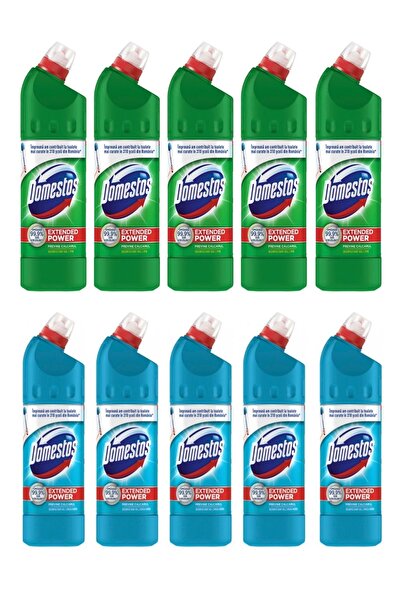 Domestos Domestos Pine Disinfectant x5+ Atlantic Breeze x5 Set of 10