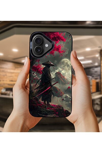 Caseji حافظة هاتف فاخرة مقاومة للأوساخ بنمط الساموراي متوافقة مع آيفون 17 MK01A