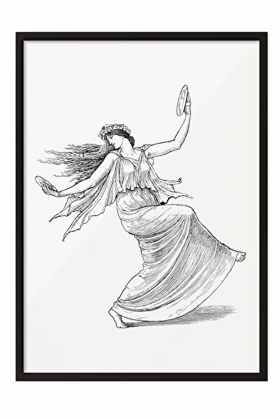 Postifull Vintage Painting, Black Framed Poster, Vintage Wall Decor