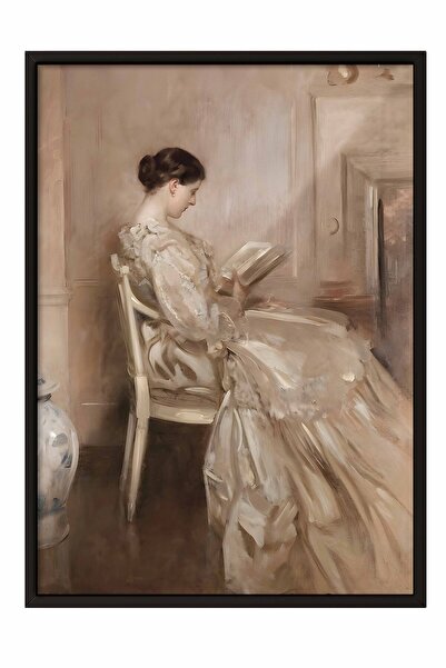 Postifull Vintage slika, poster u crnoj ramovini, vintage zidni dekor