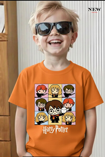 New Shine Παιδικό μπλουζάκι Ουνισέξ με στάμπα Χάρι Πότερ