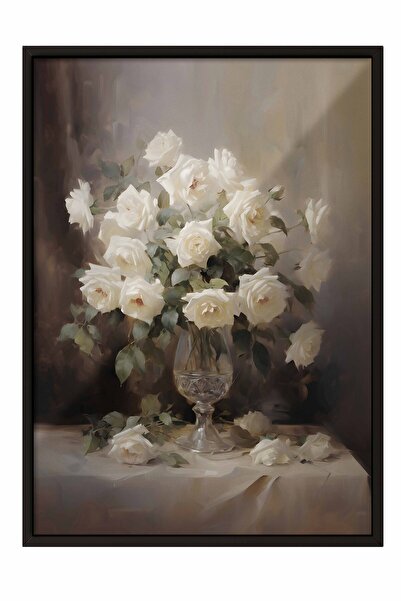 Postifull Vintage Painting, Black Framed Poster, Vintage Wall Decor