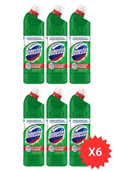Domestos Дезинфектант за почистване Domestos Pine, пакет, 750 мл x6