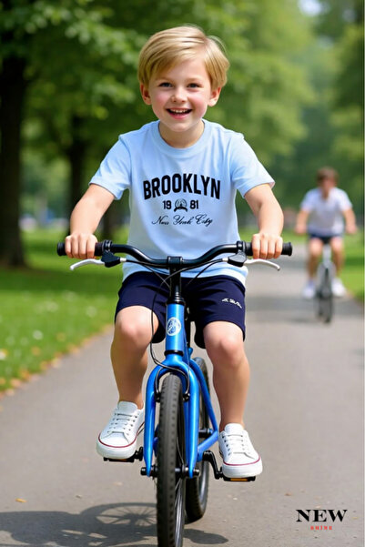 New Shine تي شيرت بروكلين 1981 مطبوع للأطفال من الجنسين