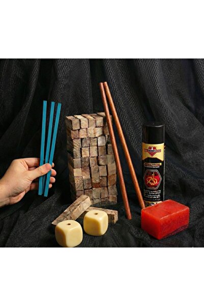 ARURTAKI 6'lı Mega Tesbih Yapım Seti - Çekoslavak Çubuk, Kuka, Zar Malzeme, A...