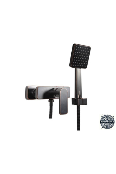 FALA Shower Faucet + Accessories Retro Black 3