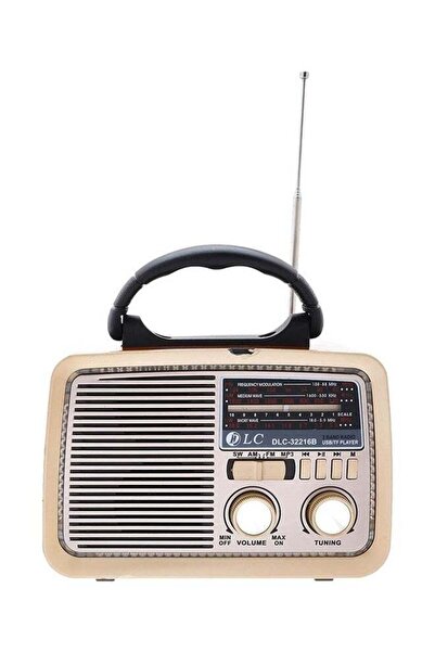 Null Bluetooth Portable Radio with LCD Display MP3 Player and FM Tuner Brown ...