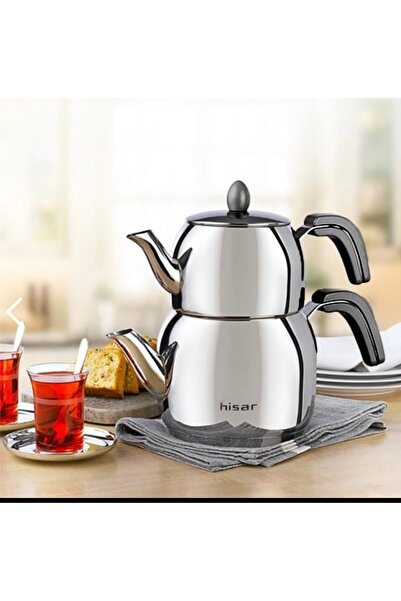 Hisar Monaco Gri Çaydanlık Takımı