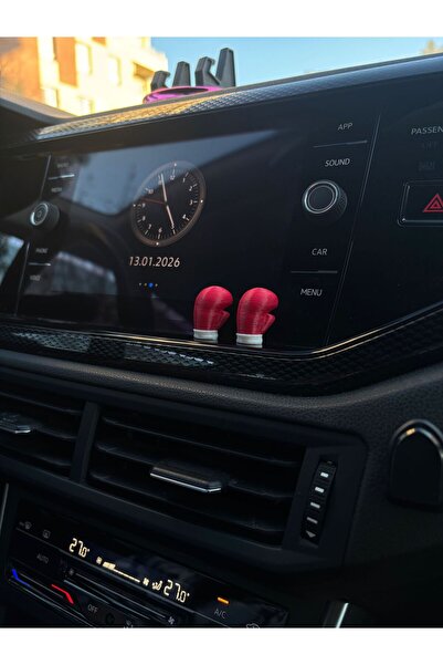 MOTTOMOR Oto Boks Eldiven Torpido Aksesuar Dekor Kendinden Yapışkanlı Özel Ta...