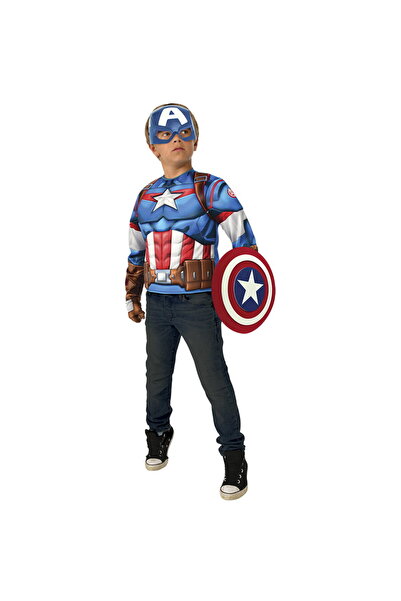Rubies Set Captain America - Bluza & accesorii