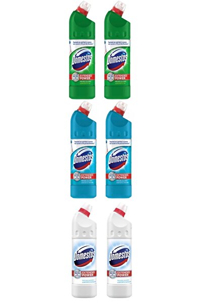 Domestos Domestos Extended Power White x2 + Atlantic Breeze x2 + Freshness Wh...