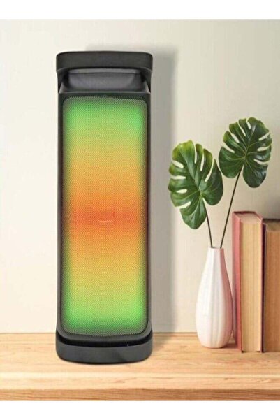 LC BT Portable Speaker 10W with Microphone, Remote Control and Colorful Lighting