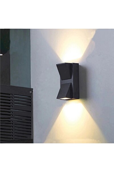 China Outdoor lighting, gate spotlight, small double yellow light, safety and...