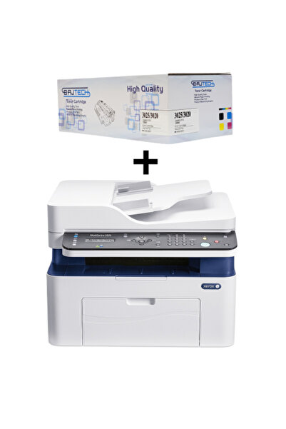 Xerox طابعه 3025 اسود + مع حبر