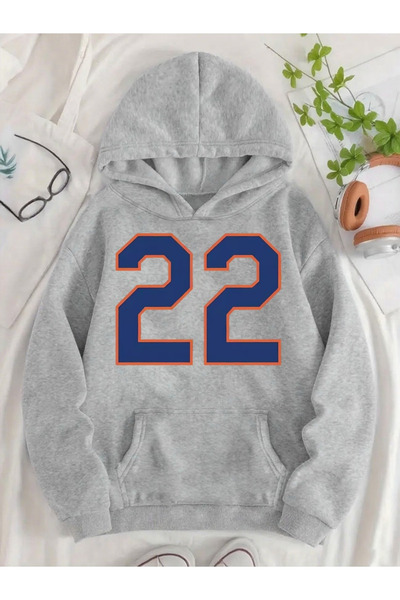 Flow touch Back Printed white Oversized hooded sweatshirt hoodie