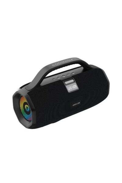 Green Lion مكبر صوت لاسلكي من BoomBeats مزود بشاشة عرض رقمية وإضاءة RGB