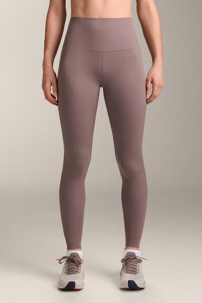 Oysho بنطلون ضيق عالي الخصر يصل إلى الكاحل بتصميم مثالي