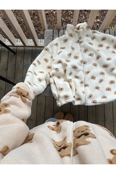 Ceyceygiyim Köpek Desen Montumsu Ceket