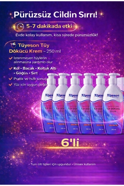tüyeson Tüy dökücü krem