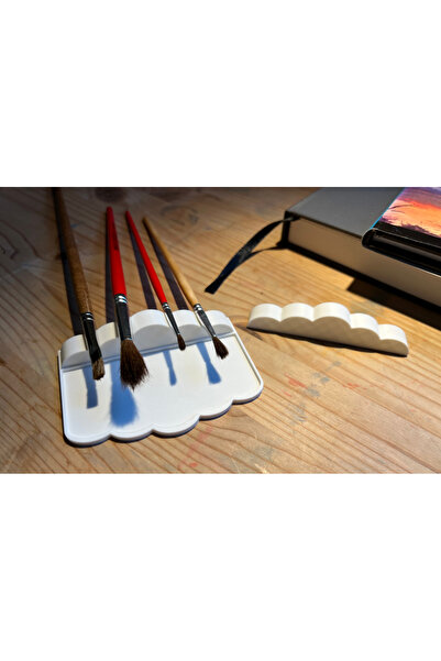 Filkorium3D Βάση πινέλων Cloud Design – Κομψή, πρακτική και επιτραπέζια βάση ...
