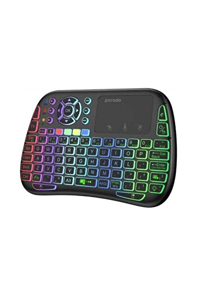 porodo Gaming Remote Keyboard & Mouse with Programmable Buttons, Gesture Reco...