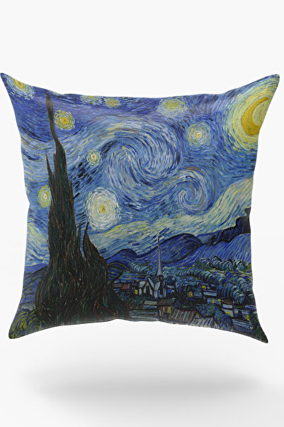 Karkan Tekstil Pernă Noaptea înstelată a lui Van Gogh