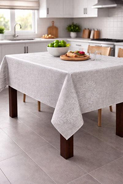Ozsport Hygienic Oilcloth Tablecloth – Waterproof, Stain-Resistant, Easy to C...
