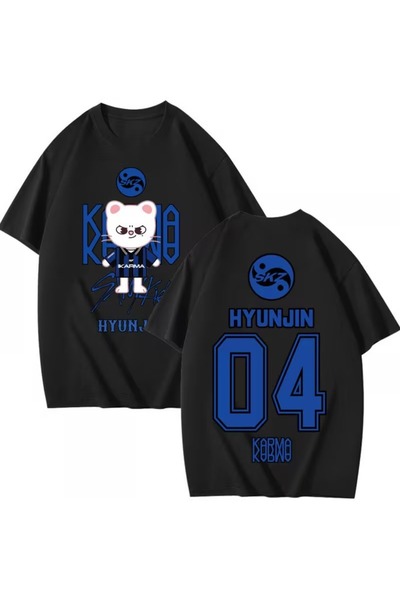 Touz Moda Karma Printed Unisex Oversized T-Shirt