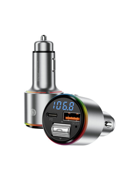 Proove Încărcător auto 30W, rezistent la modulator FM, USB+USB-C