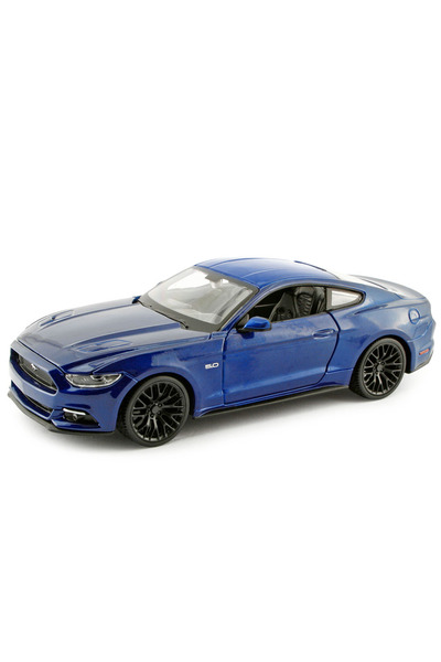 Maisto سيارة فورد موستانج جي تي 2015 موديل 1:24 باللون الأزرق الداكن S.E