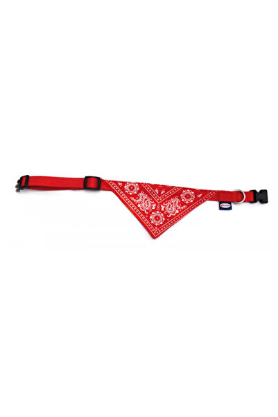 Rinaldo Franco spa Nylon Collar with Bandana - XXS - Red