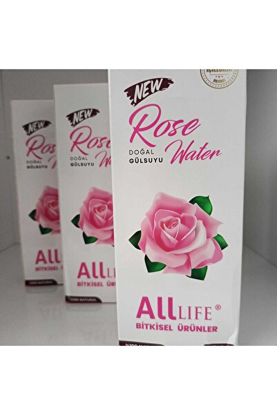 HÜDA ŞİFA Doğal gül suyu içilebilir tatlılara eklenebilir adet 350 ml