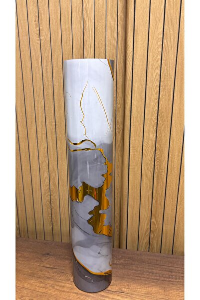 UKAB DEKOR 120x280 Cm Tek Parça Rulo Dekoratif Lüks Desen Kendinden Yapışkanlı Duvar Panel Tv Ünitesi