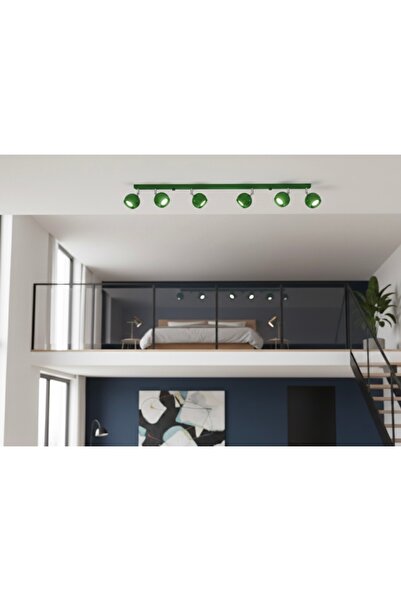 demet habek mylights GU10 6’lı Günışığı Banker Tavan Spot Avize Os ram Tasarr...