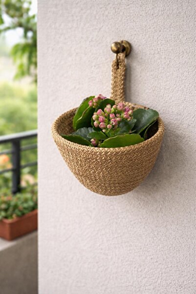 Metasupla Wicker Basket Newspaper Holder Accessory Decor Book Door Ornament D...