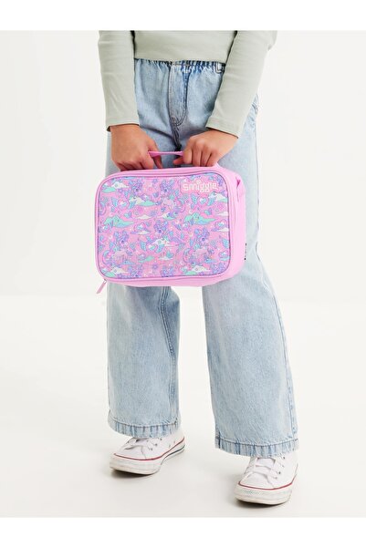 SMIGGLE Trailblazer Oblong Name Tag – Pink / School Lunchbox