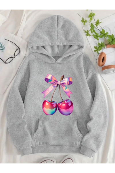 Flow touch Unisex Men/Women Cherries Colorful Custom Printed Cotton Oversized...