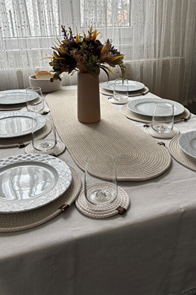 MS Glassware Set de 14 piese: suporturi pentru pahare, suporturi pentru pâine...