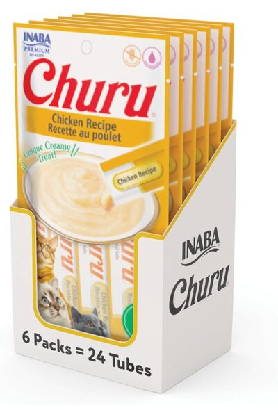 Inaba تونة تشورو ذات الجلد والطبقة الخارجية، 4 × 14 غرام، عبوة من 6 قطع