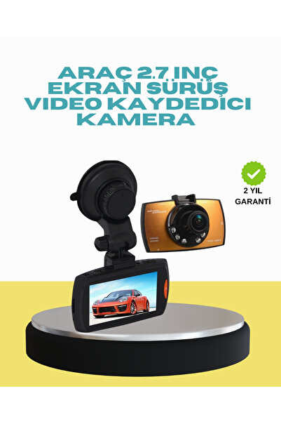Genel Markalar Araç İçi Güvenlik Kamerası Hareket Algılamalı HD DVR - Lisinya