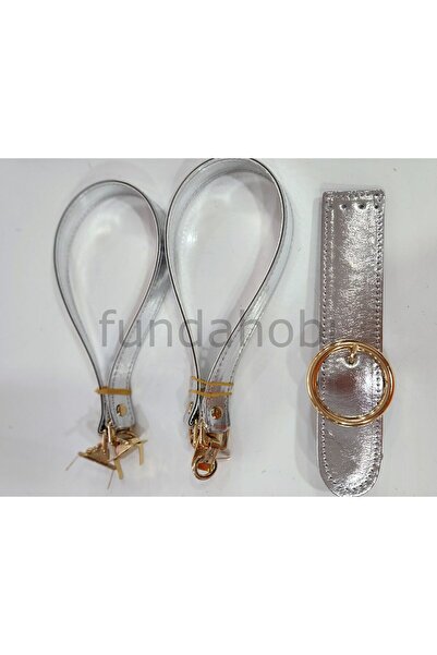 fundahobi Parla Dil Covered Bag Strap Set - Gray