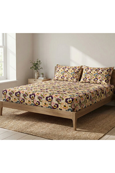 femmhome 5D Digital Printing |   Elastic Sheet Set |   100% Cotton |   Exclus...