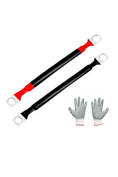 OEM Current transfer/battery start cable set, section 35 mmp, M10 lugs, 2x250...